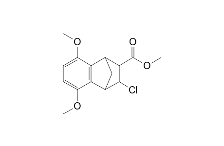 2-Methyl-3-exo-chloro-5,8-dimethoxy-1,2,3,4,-tetrahydro-1,4-methanonaphthalene-2-exo.-carboxylate