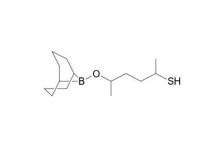 2-Hexanethiol, 5-(9-borabicyclo[3.3.1]non-9-yloxy)-