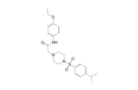 1-piperazineacetamide, N-(4-ethoxyphenyl)-4-[[4-(1-methylethyl)phenyl]sulfonyl]-