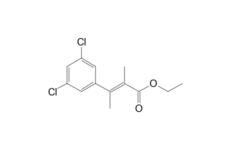 Ethyl (E)-2-methyl-3-(3,5-dichlorophenyl)-2-butenoate
