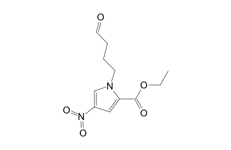Ethyl 1-(4-oxobutyl)-4-nitro-2-pyrrolecarboxylate