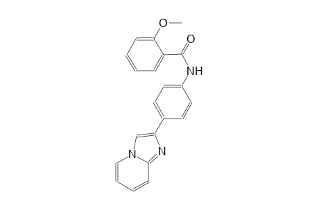 benzamide, N-(4-imidazo[1,2-a]pyridin-2-ylphenyl)-2-methoxy-
