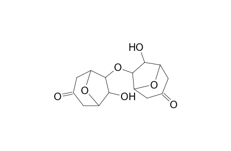 6,6'-Oxybis(7'-hydroxy-8'-oxabicyclo[3.2.1]octan-3'-one)