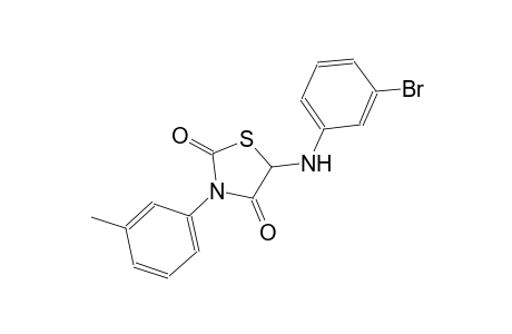 5-(3-bromoanilino)-3-(3-methylphenyl)-1,3-thiazolidine-2,4-dione