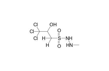 DL-2-hydroxy-3,3,3-trichloro-1-propanesulfonic acid, 2-methylhydrazide