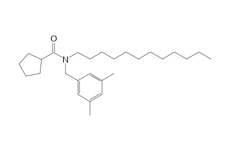 Cyclopentanecarboxamide, N-(3,5-dimethylbenzyl)-N-dodecyl-