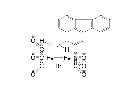 (.mu.-Bromo)[.mu.-.eta.-1:.eta.-2-(2-fluoranthyl)vinyl]bis(tricarbonyliron)(fe-fe)