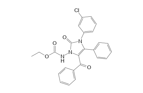 1-[(Ethoxycarbonyl)amino]-3-(3'-chlorophenyl)-4-phenyl-5-benzoyl-1,3-imidazolin-2-one