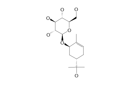 MYRSEGUINOSIDE-A;(+)-(TRANS)-SOBREROL-6-O-BETA-D-GLUCOPYRANOSIDE