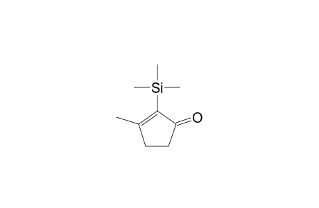 3-Methyl-2-(trimethylsilyl)-2-cyclopenten-1-one