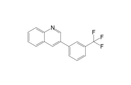 3-(m-Trifluoromethylphenyl)quinoline