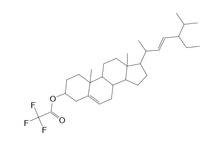 Stigmasta-5,22-dien-3-ol, trifluoroacetate, (3.beta.,22E)-
