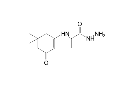 DL-N-(5,5-dimethyl-3-oxo-1-cyclohexen-1-yl)alanine, hydrazide