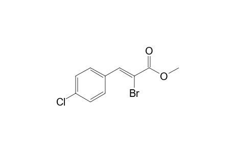 (Z)-2-bromo-3-(4-chlorophenyl)-2-propenoic acid methyl ester