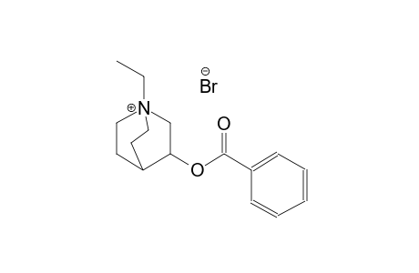 3-(benzoyloxy)-1-ethyl-1-azoniabicyclo[2.2.2]octane bromide