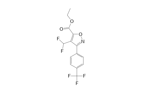 ETHYL-4-(DIFLUOROMETHYL)-3-[4-(TRIFLUOROMETHYL)-PHENYL]-5-ISOXAZOLE-CARBOXYLATE