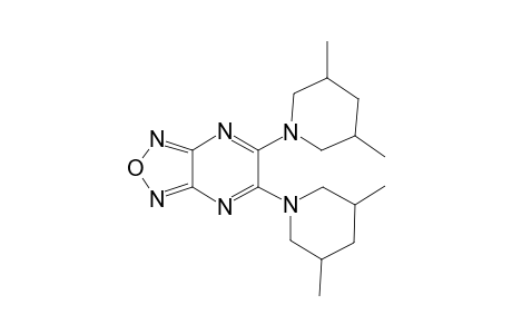 1,2,5-Oxadiazolo[3,4-b]pyrazine, 5,6-di(3,5-dimethyl-1-piperidyl)-