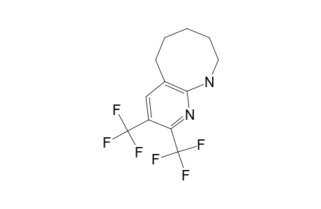 1,2,3,4,5,6-HEXAHYDRO-8,9-BIS-(TRIFLUOROMETHYL)-PYRIDO-[2,3-B]-AZOCINE
