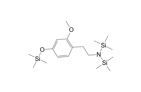 N-(2-(2-Methoxy-4-[(trimethylsilyl)oxy]phenyl)ethyl)(trimethyl)-N-(trimethylsilyl)silanamine