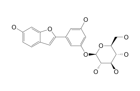 MORACIN-M-3'-O-BETA-D-GLUCOPYRANOSIDE