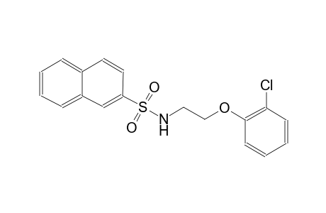 2-naphthalenesulfonamide, N-[2-(2-chlorophenoxy)ethyl]-