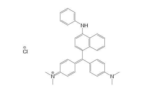 Methanaminium, N-[4-[[4-(dimethylamino)phenyl][4-(phenylamino)-1-naphthalenyl]methylene]-2,5-cyclohexadien-1-ylidene]-N-methyl-, chloride