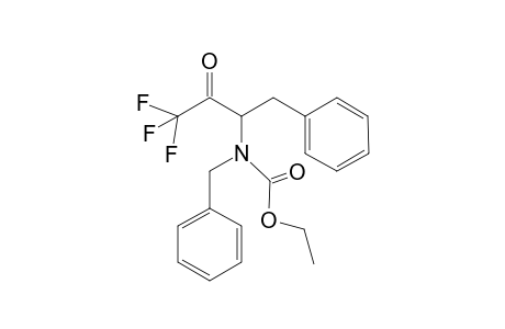 3-(N-Benzyl-N-ethoxycarbonylamido)-4-phenyl-1,1,1-trifluoro-2-butanone