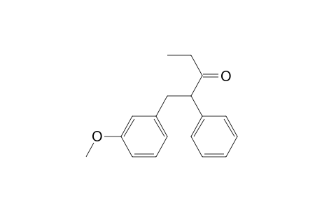 3-Pentanone, 1-(3-methoxyphenyl)-2-phenyl-