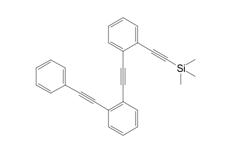 alpha-Phenylethynyl-omega-(2-trimethylsilylethynylphenyl)[1,2-phenylene(2,1-ethynediyl)]