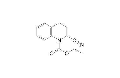 2-cyano-3,4-dihydro-1(2H)-quinolinecarboxylic acid, ethyl ester
