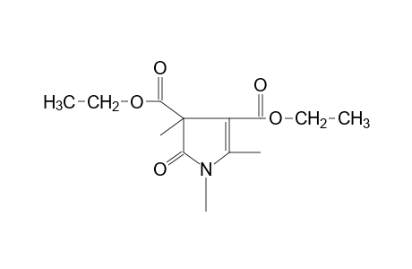 5-OXO-1,2,4-TRIMETHYL-2-PYRROLINE-3,4-DICARBOXYLIC ACID, DIETHYLESTER
