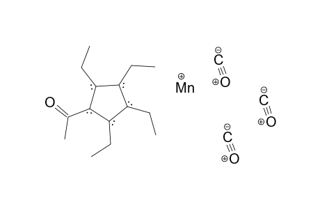 (1-Acetyl-2,3,4,5-tetraethylcyclopentadienyl)manganesetricarbonyl