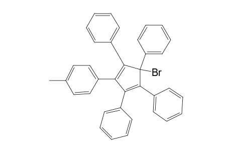 1,3-Cyclopentadiene, 5-bromo-1,2,4,5-tetraphenyl-3-p-tolyl-