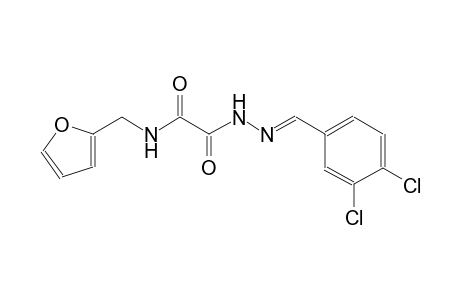 Oxalic acid, monoamide monohydrazide, N-(2-furfuryl)-N''-(3,4-dichlorobenzylideno)-