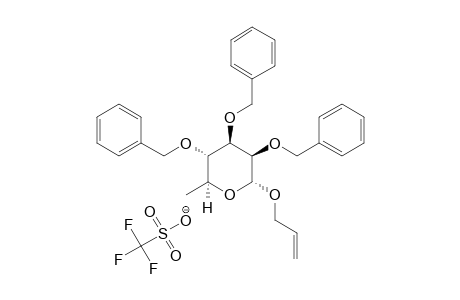 ALLYL-2,3,4-TRI-O-BENZYL-6-O-TRIFLUOROMETHANESULFONYL-ALPHA-D-MANNOPYRANOSIDE