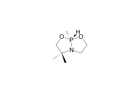 1,6,6-Trimethyl-2,8-dioxa-5-aza-1-phospha(V)bicyclo(3.3.0)octane