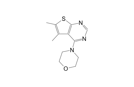 5,6-dimethyl-4-(4-morpholinyl)thieno[2,3-d]pyrimidine