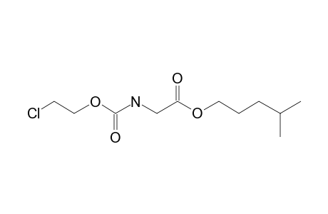 Glycine, N-(2-chloroethoxycarbonyl)-, isohexyl ester