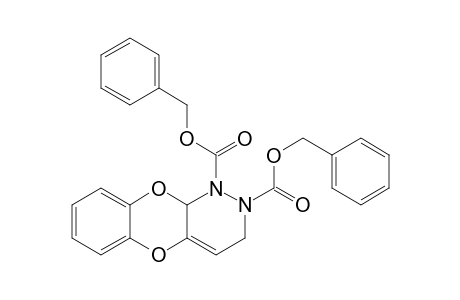 [1,4]Benzodioxino[2,3-c]pyridazine-1,2-dicarboxylic acid, 3,10a-dihydro-, bis(phenylmethyl) ester