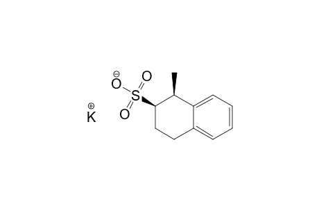 KALIUM-(1S,2R)-1-METHYL-1,2,3,4-TETRAHYDRONAPHTHALENE-2-SULFONATE