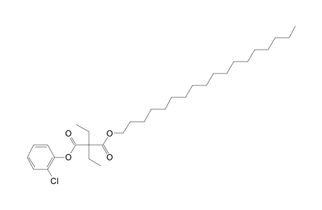 Diethylmalonic acid, 2-chlorophenyl octadecyl ester