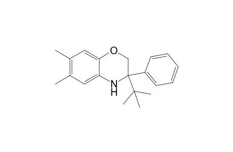 3-tert-butyl-6,7-dimethyl-3-phenyl-2,4-dihydro-1,4-benzoxazine