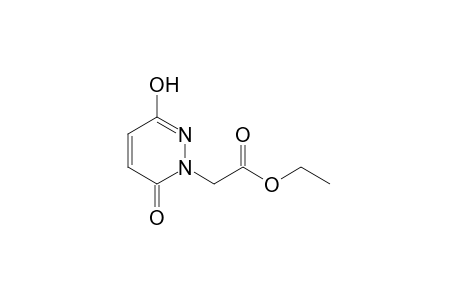 3-hydroxy-6-oxo-1(6H)-pyridazineacetic acid, ethyl ester
