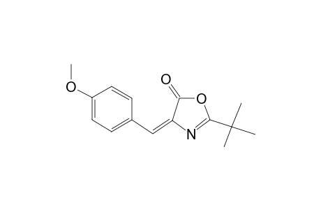 (4E)-2-tert-Butyl-4-(4-methoxybenzylidene)-1,3-oxazol-5(4H)-one