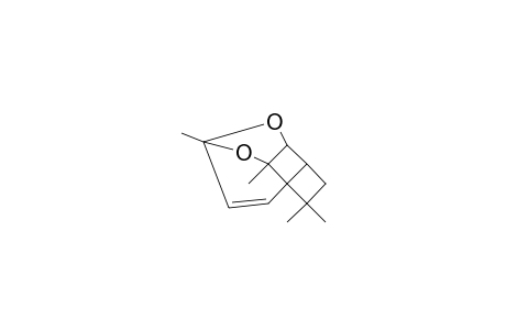 2,11-Dioxatetracyclo[4.3.1.1(3,10).0(6,9)]undec-4-ene, 3,7,7,10-tetramethyl-