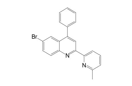 4-PHENYL-6-BROMO-2-[2'-(6'-METHYL)-PYRIDYL]-QUINOLINE