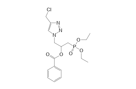 1-(4-(CHLOROMETHYL)-1H-1,2,3-TRIAZOL-1-YL)-3-(DIETHOXYPHOSPHORYL)-PROPAN-2-YL-BENZOATE