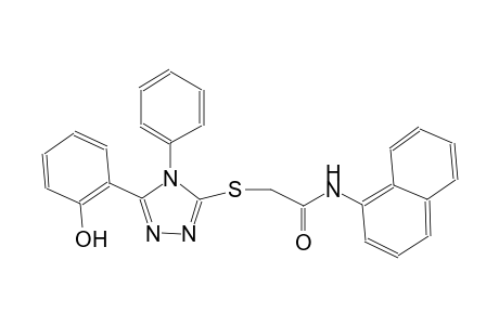 2-{[5-(2-hydroxyphenyl)-4-phenyl-4H-1,2,4-triazol-3-yl]sulfanyl}-N-(1-naphthyl)acetamide