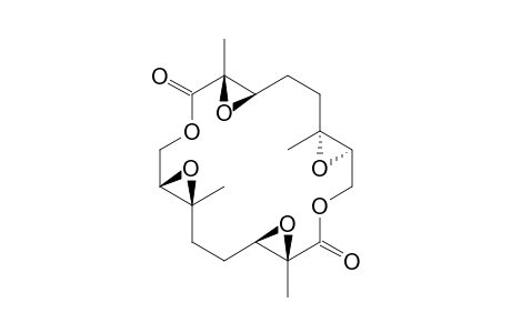 GL2E4-3 (Geranyl dimeric lactone tetraepoxide isomer)