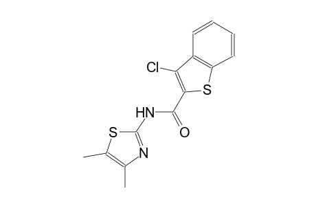 benzo[b]thiophene-2-carboxamide, 3-chloro-N-(4,5-dimethyl-2-thiazolyl)-